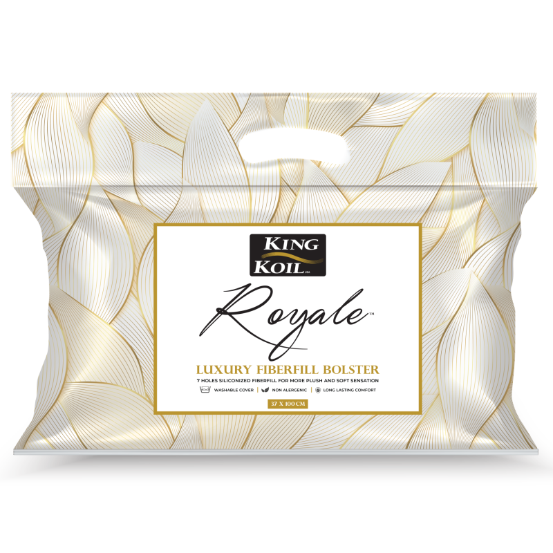KING KOIL Dacron Royale Bolster